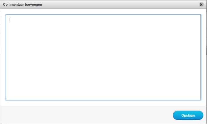 Lightbox - Commentaar invoeren
